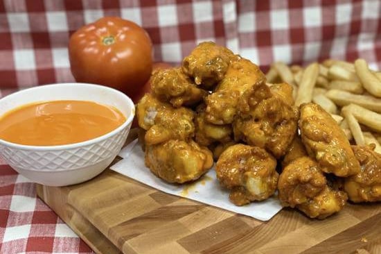Order Buffalo Wings food online from Manny & olga's pizza store, Wheaton on bringmethat.com