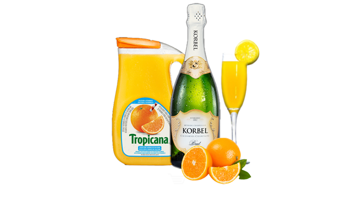 Order Mimosa Bundle #3 food online from Golden Rule Liquor store, West Hollywood on bringmethat.com