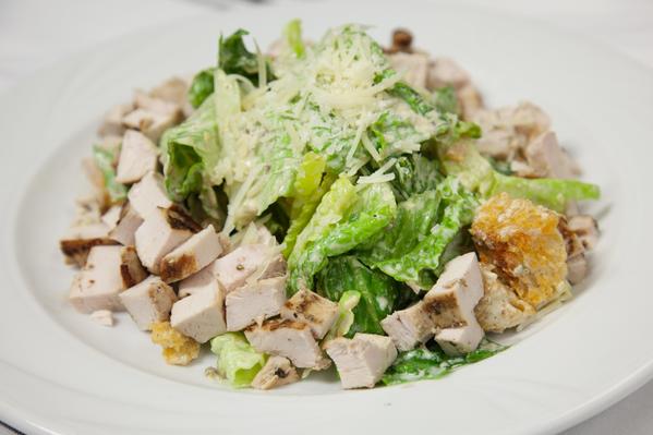 Order Caesar Salad with Chicken food online from Smitty Grill store, Pasadena on bringmethat.com