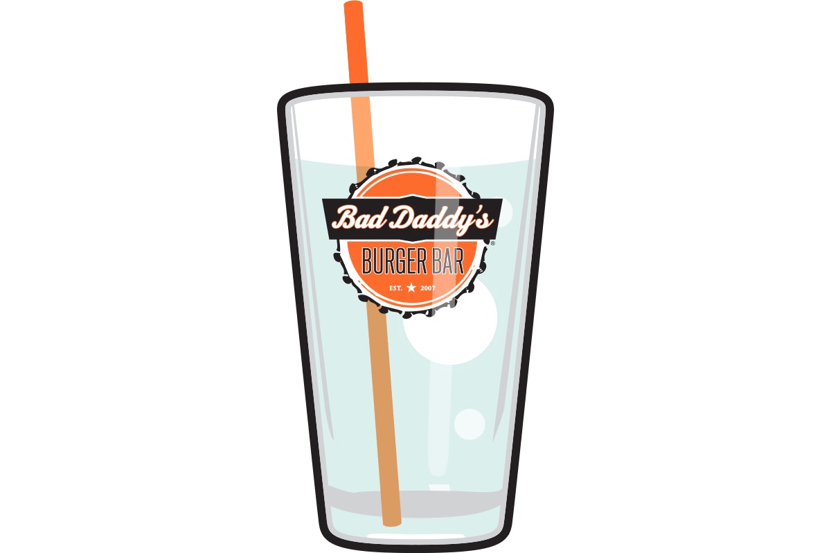 Order Soda Water food online from Bad Daddy Burger Bar store, Fayetteville on bringmethat.com