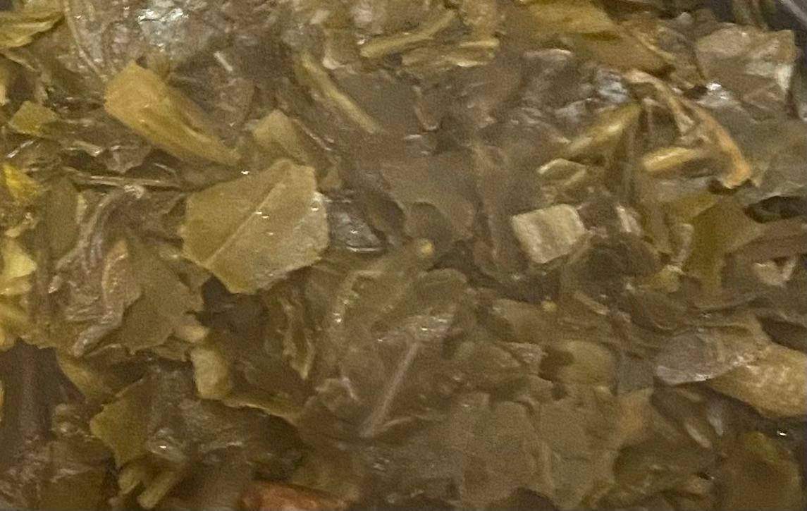 Order Fresh Cooked Collards food online from O Taste Cafe store, Duquesne on bringmethat.com