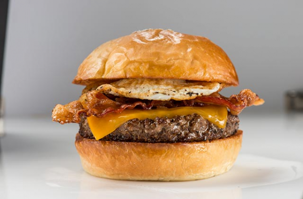 Order The Hangover Burger food online from Fuddruckers store, Glendale on bringmethat.com