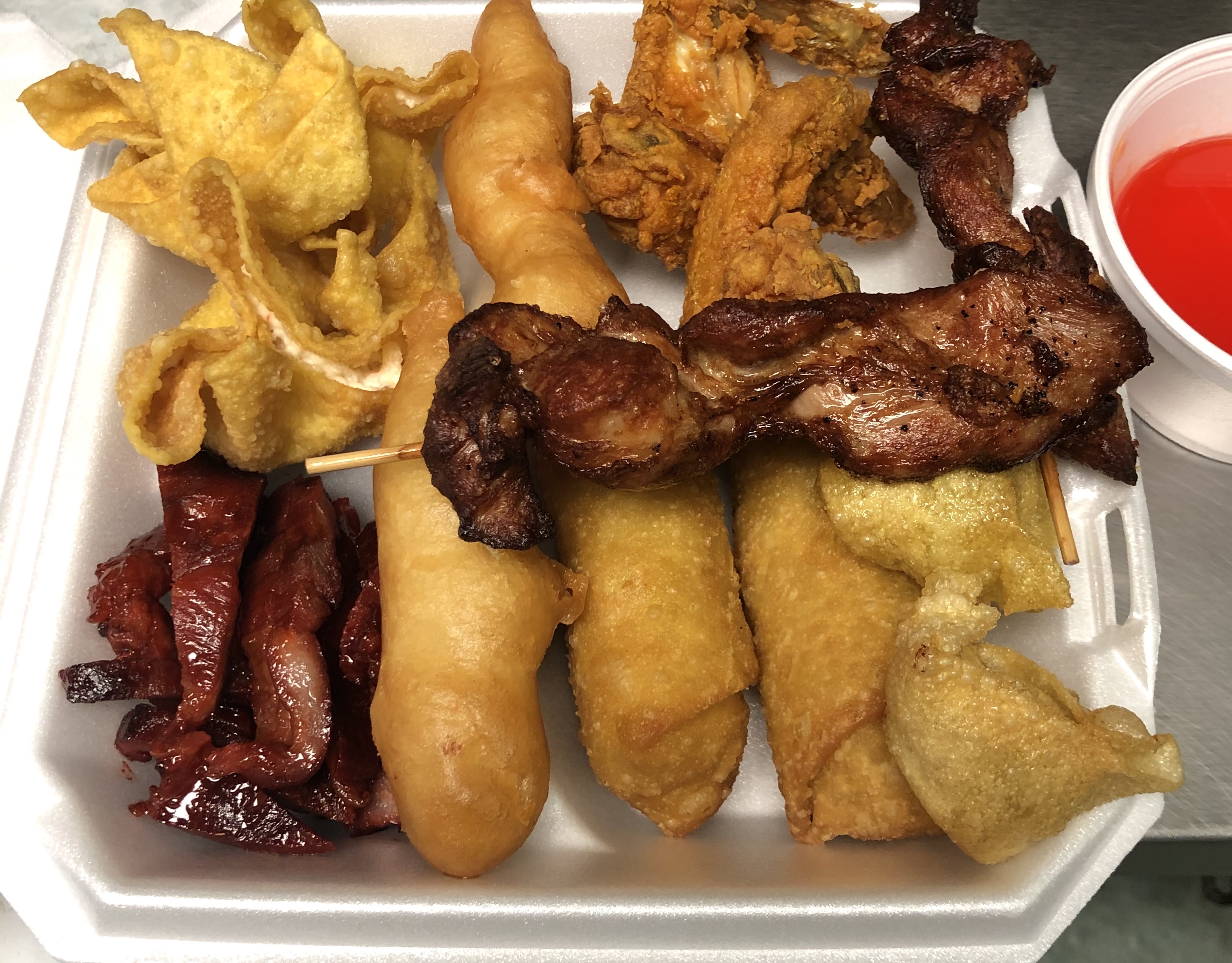 Order 12. Pu Pu Platter for 2 food online from China Star store, Dunbar on bringmethat.com