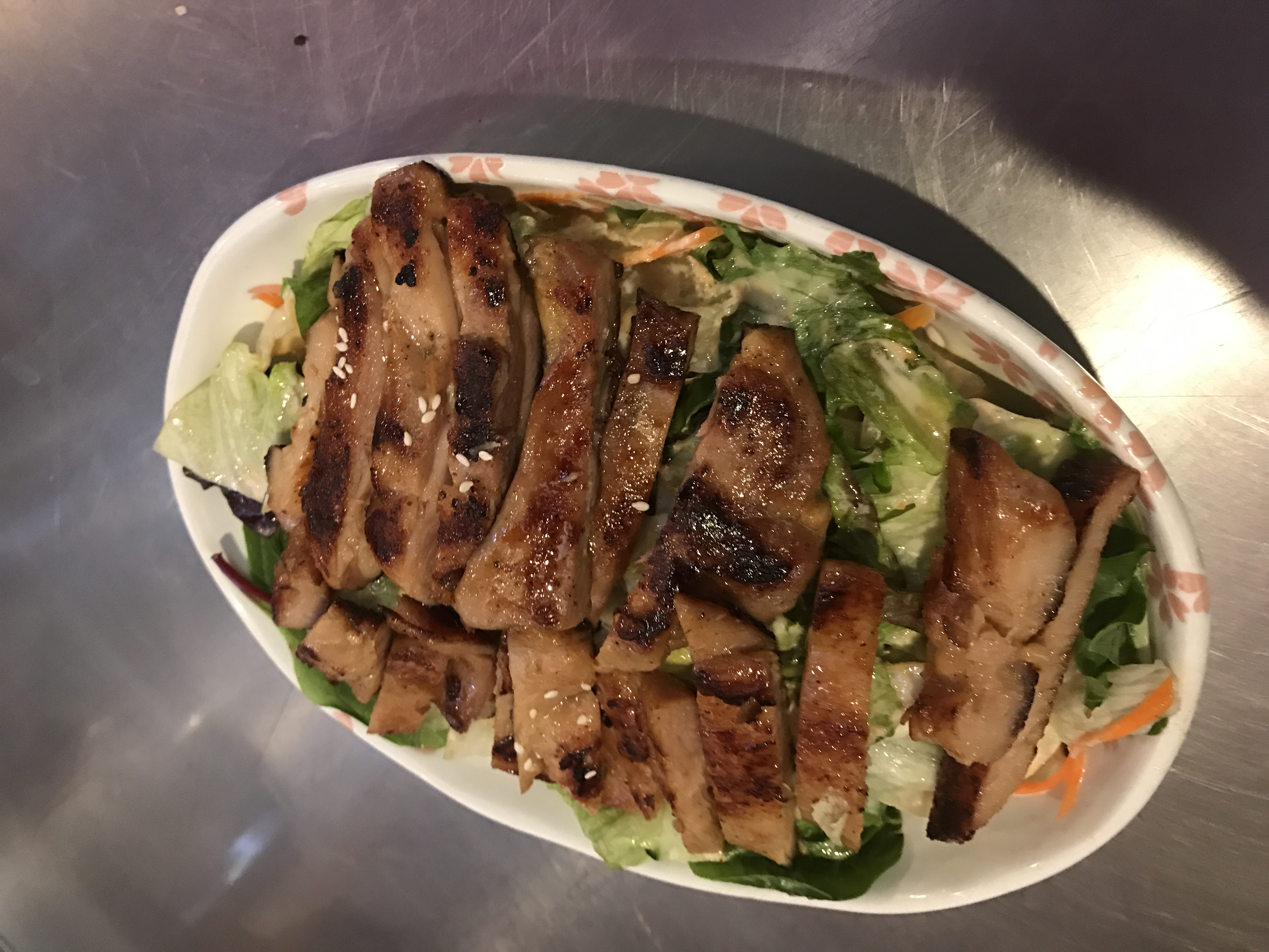 Order Asian Grilled Chicken Salad food online from Orient Sushi Grill store, Gilbert on bringmethat.com