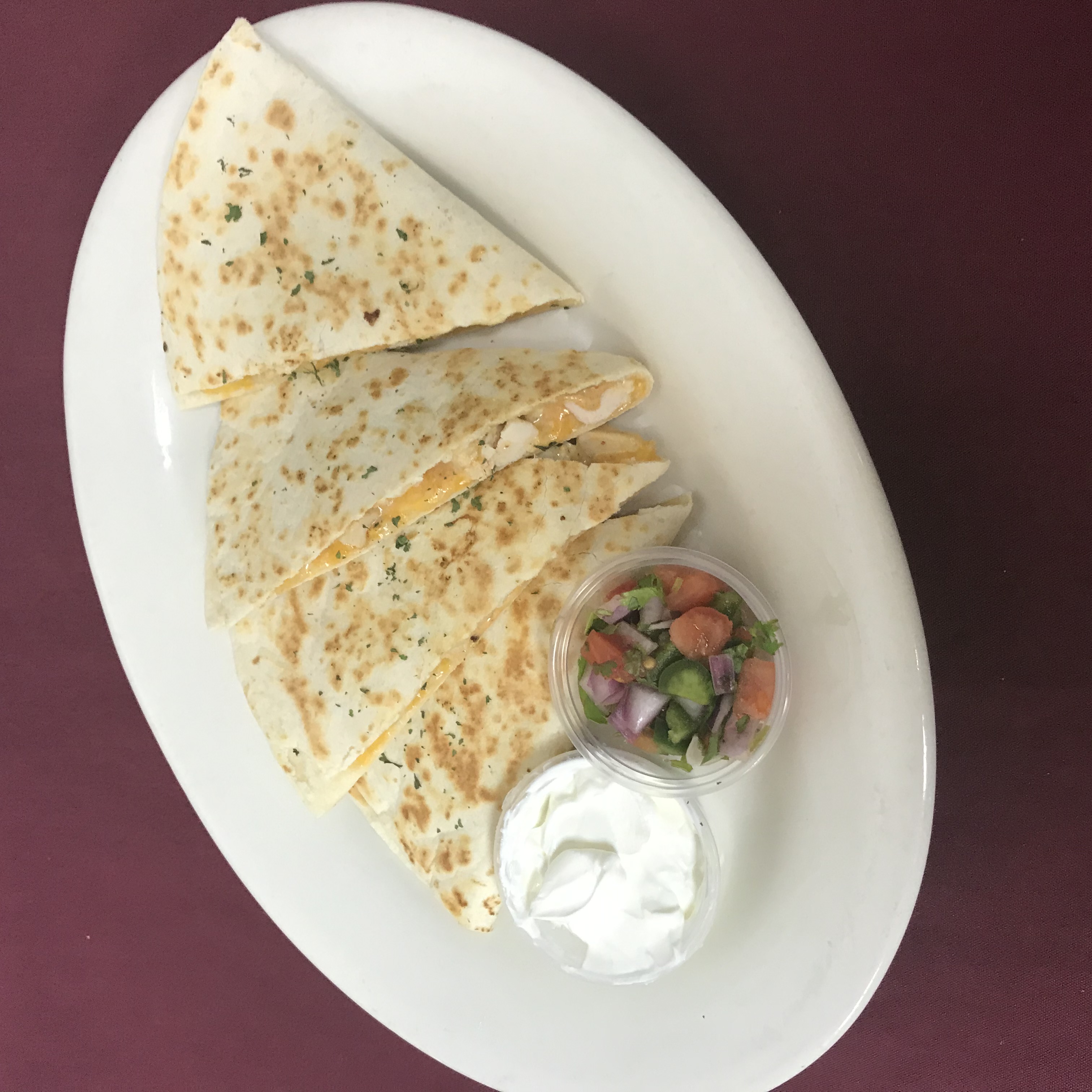 Order Cheese Quesadilla food online from The Paddock Pub store, Groveport on bringmethat.com