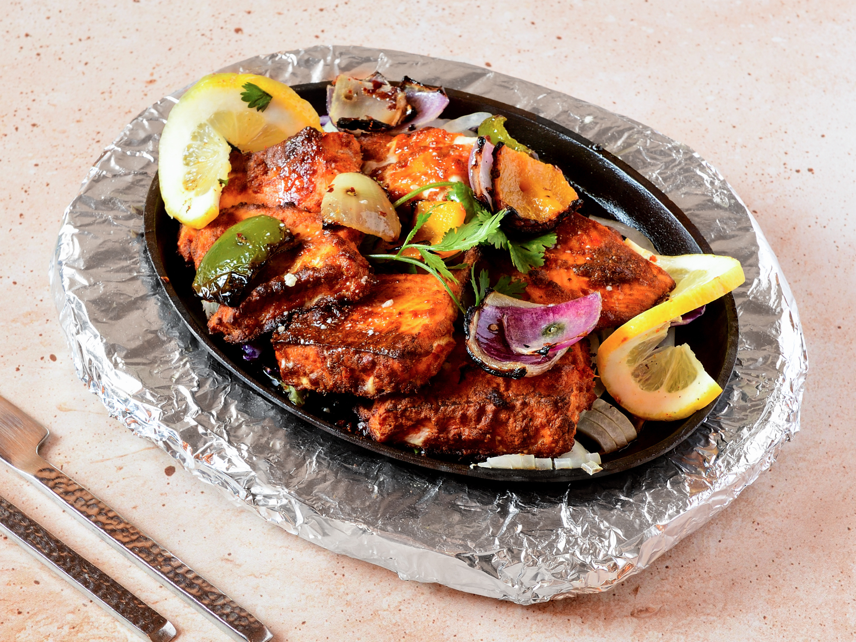Order Fish Tikka food online from The Clay Oven Indian Restaurant store, Roxbury Township on bringmethat.com