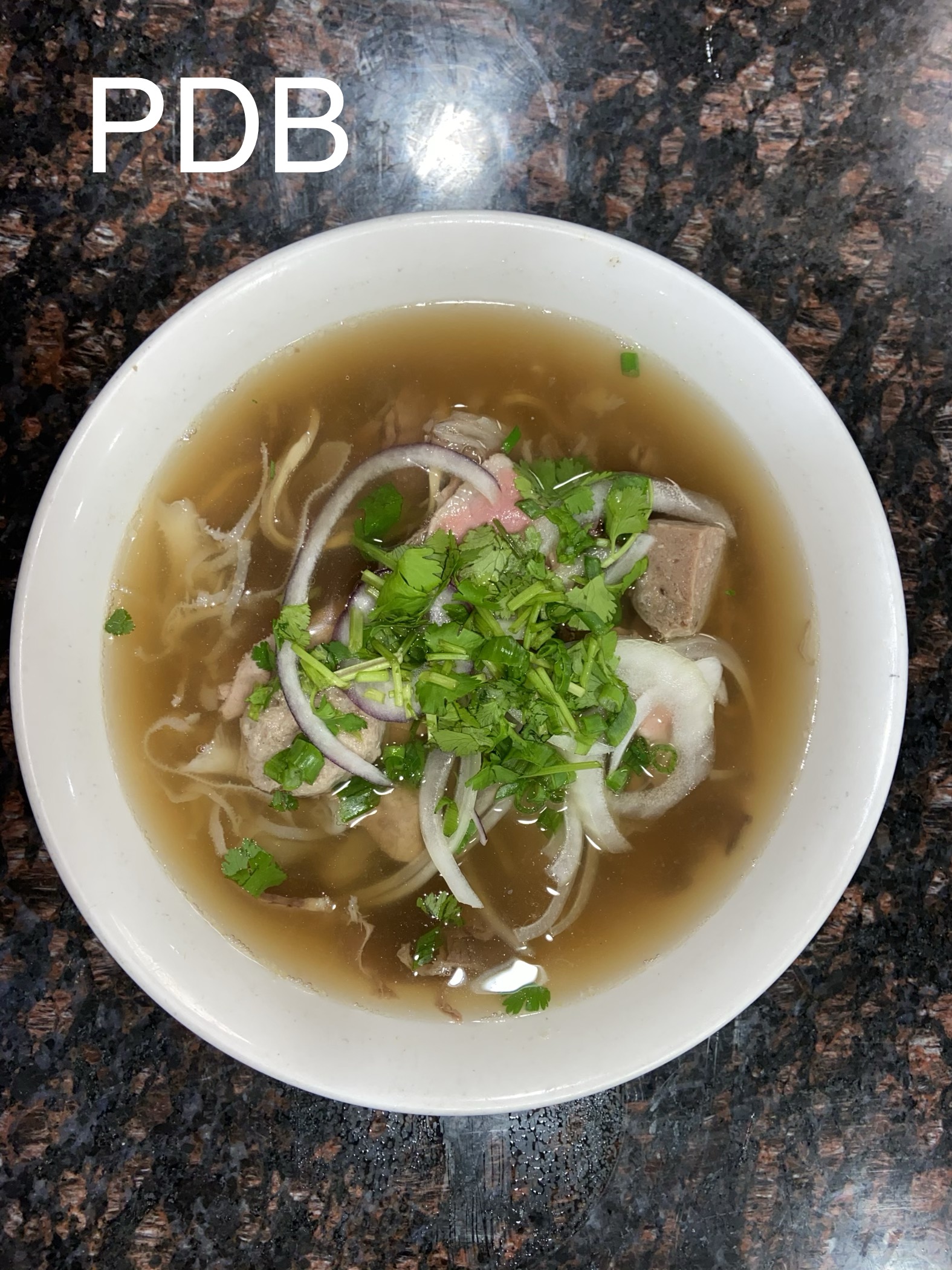 Order PDB. Pho One Combo food online from Pho One Restaurant store, Hurst on bringmethat.com