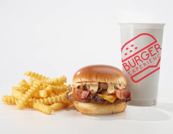 Order Bacon Cheese Combo food online from Burger Experience store, Reynoldsburg on bringmethat.com
