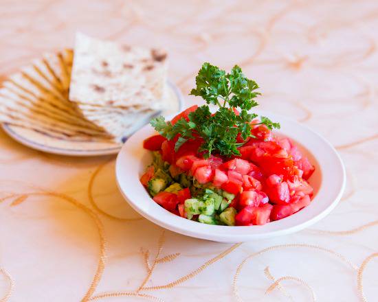 Order Persian Salad (Shirazi) food online from Darya Restaurant store, Santa Ana on bringmethat.com