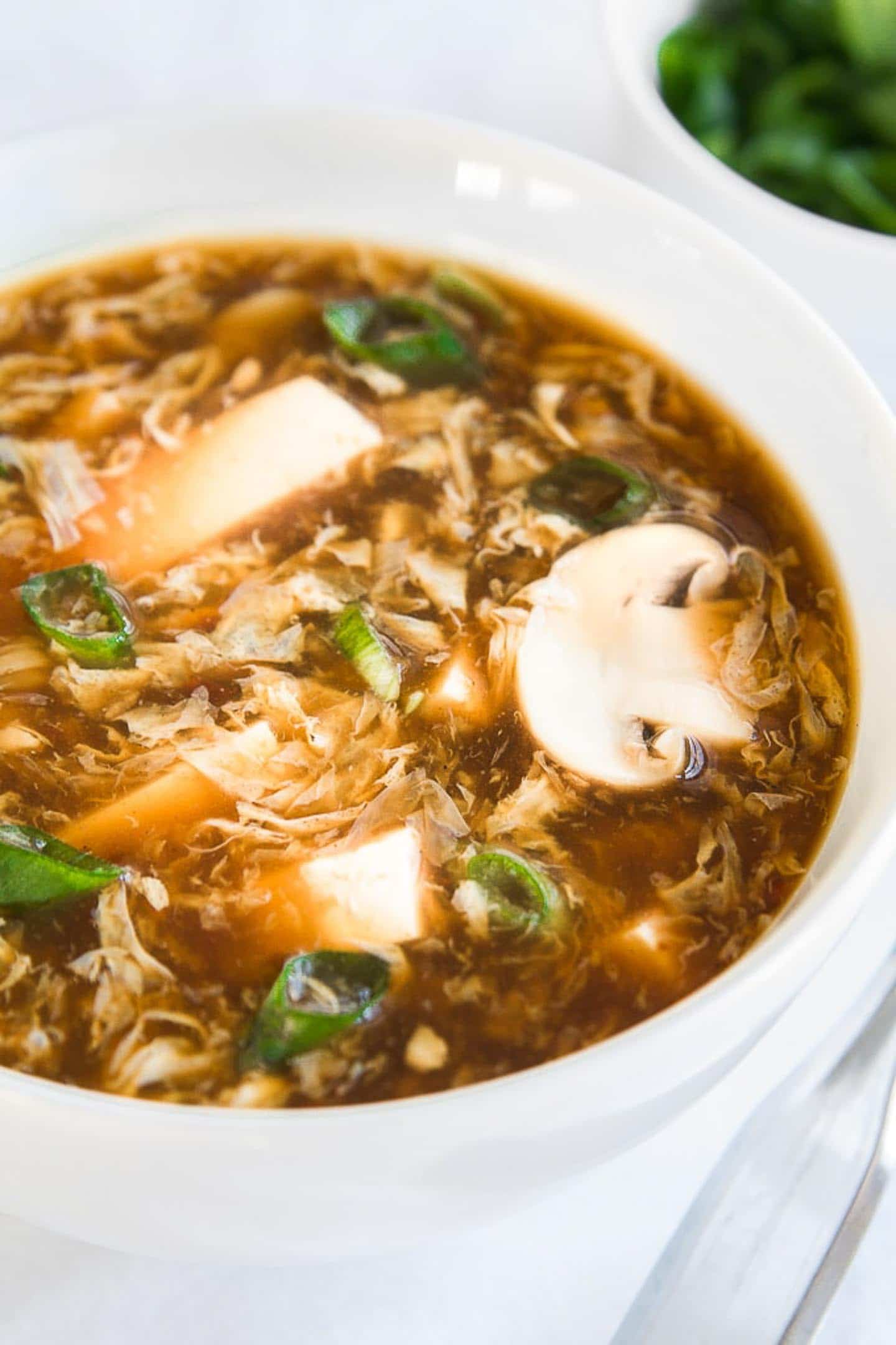 Order 6. Hot and Sour Soup food online from Oriental Cafe- Willimantic store, Windham on bringmethat.com