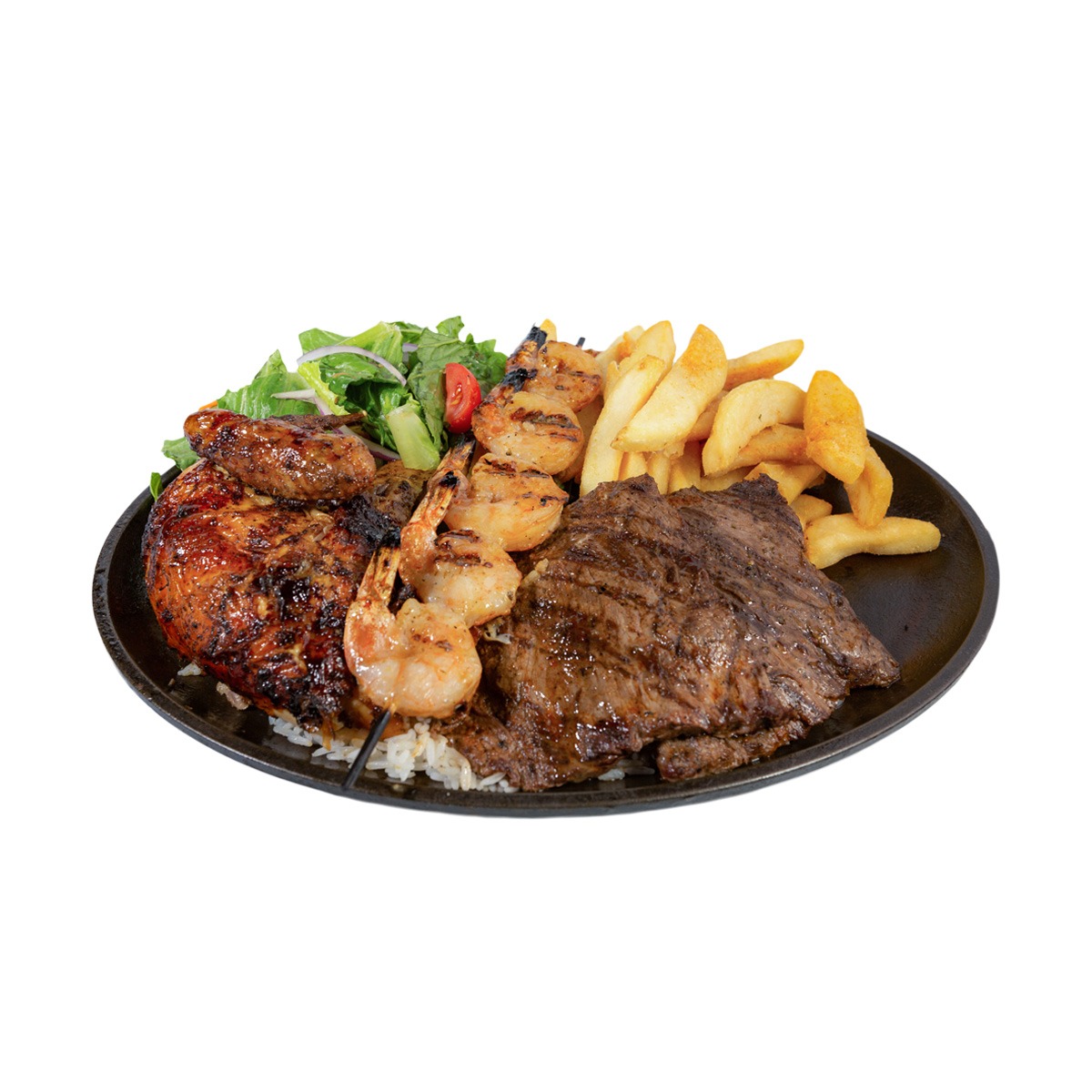Order Ultimate 3 Meat Combo food online from Sardi's Chicken store, Takoma Park on bringmethat.com