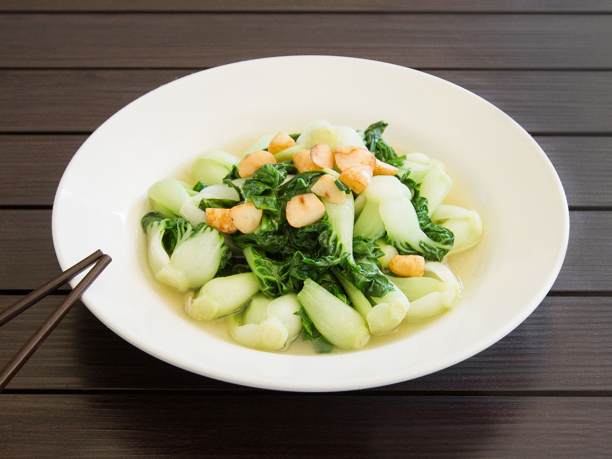 Order Baby Bok Choy with Superior Broth food online from Capital Seafood store, Beverly Hills on bringmethat.com