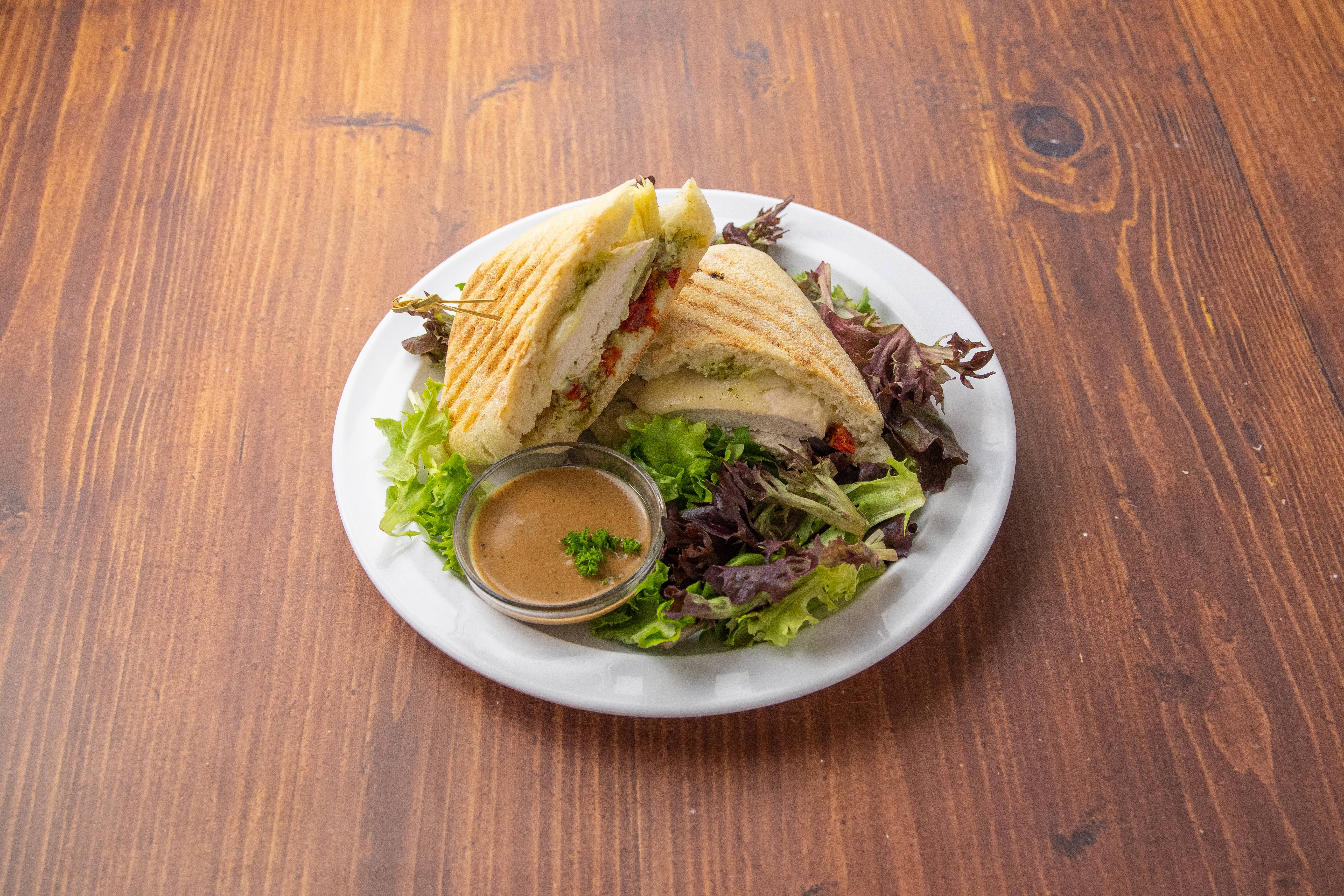 Order Chicken Panini food online from Yellow Vase store, Costa Mesa on bringmethat.com
