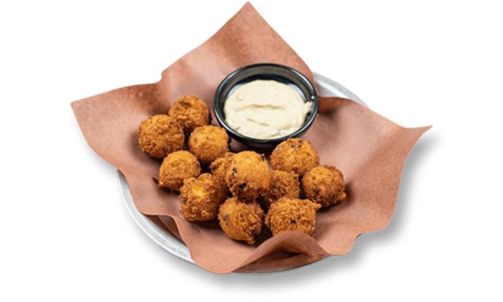 Order Hush Puppies Appetizer food online from Famous Daves Legendary Pit Bar-B-Que store, Peoria on bringmethat.com