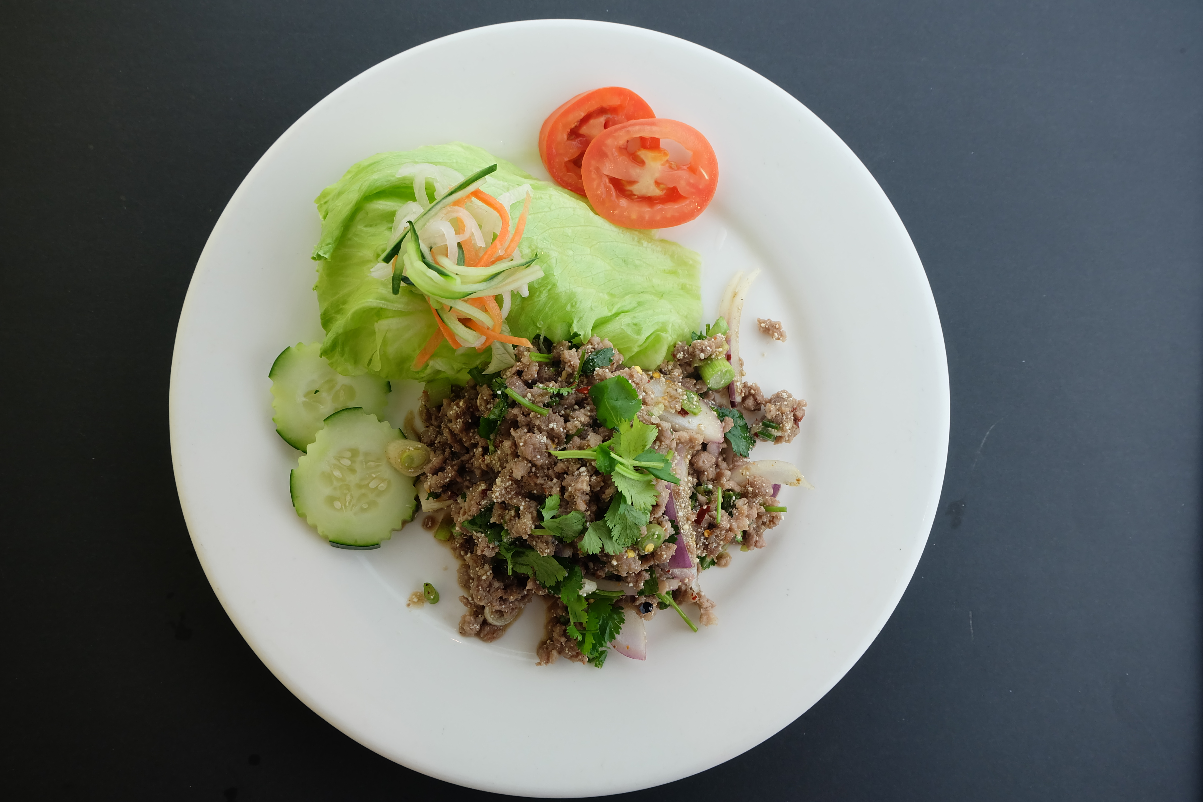 Order Larb Salad food online from Pho & Spice store, Waltham on bringmethat.com
