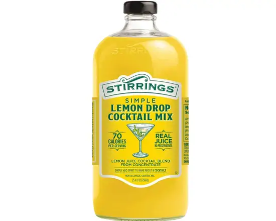Order Stirrings All Natural Lemon Drop Mix (750 ml) food online from Sousa Wines & Liquors store, Mountain View on bringmethat.com