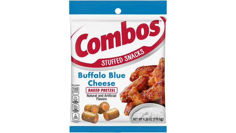 Order Combos Bag Buffalo Blue Cheese Pretzel food online from Trumbull Mobil store, Trumbull on bringmethat.com