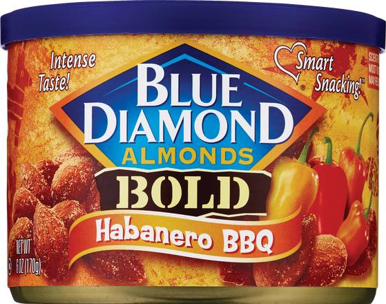 Order Blue Diamond Almonds, Bold Habanero BBQ food online from Cvs store, CENTRAL FALLS on bringmethat.com