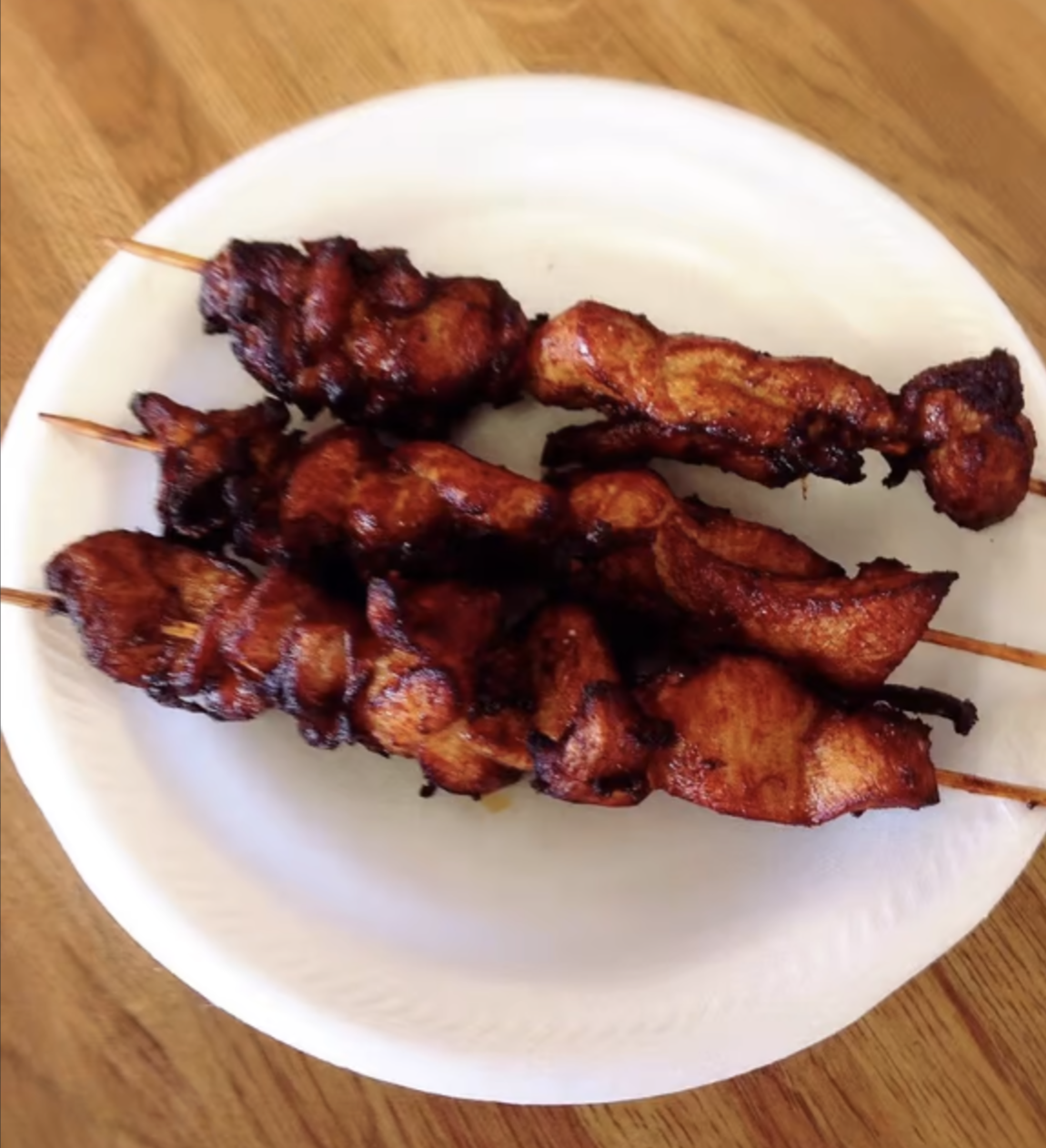 Order Marinated Chicken Skewers food online from Ichiban Golden Dragon store, South Bend on bringmethat.com