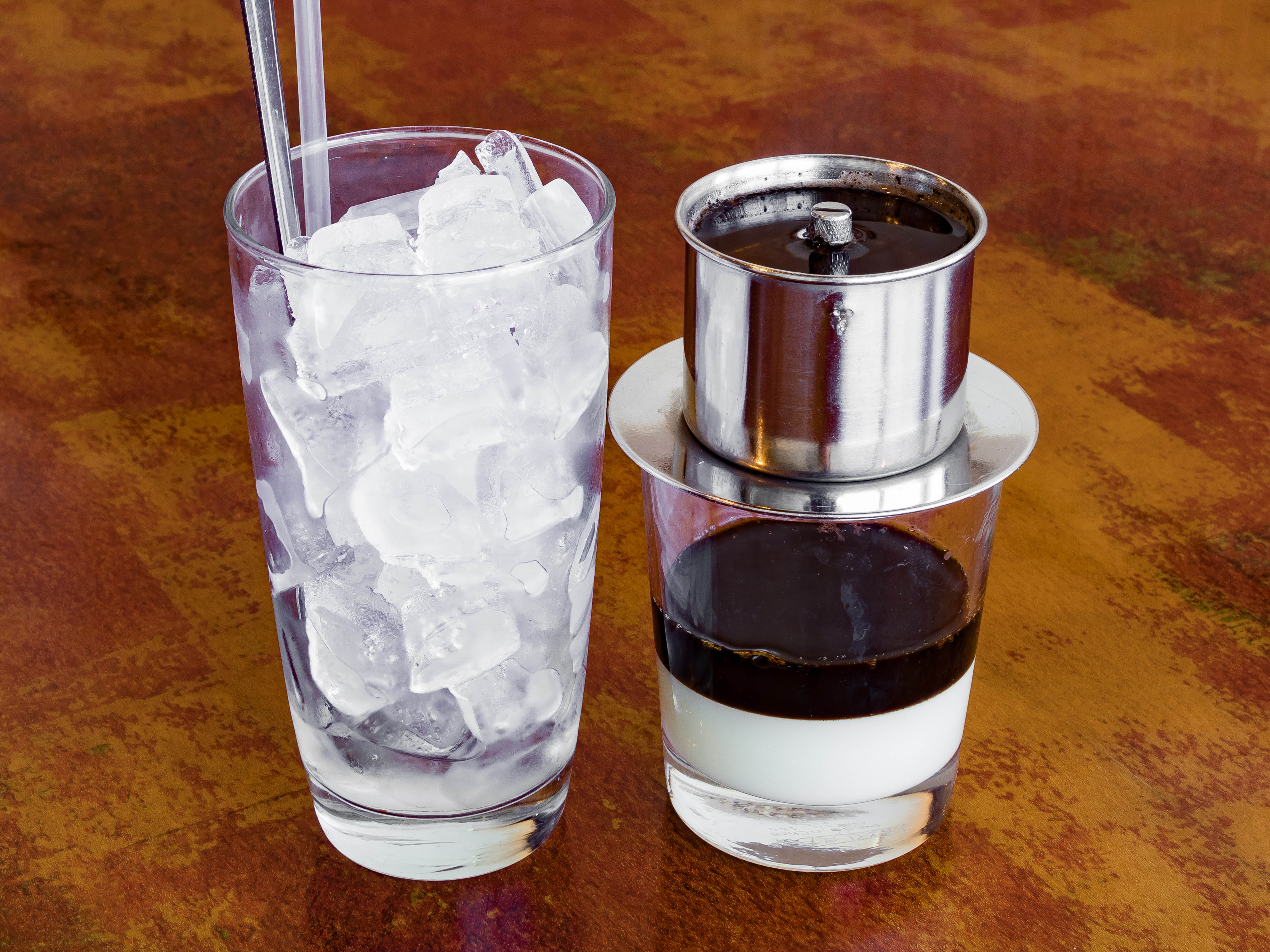 Order 2. Iced French Coffee No Condensed Milk food online from Pho Saigon store, Philadelphia on bringmethat.com