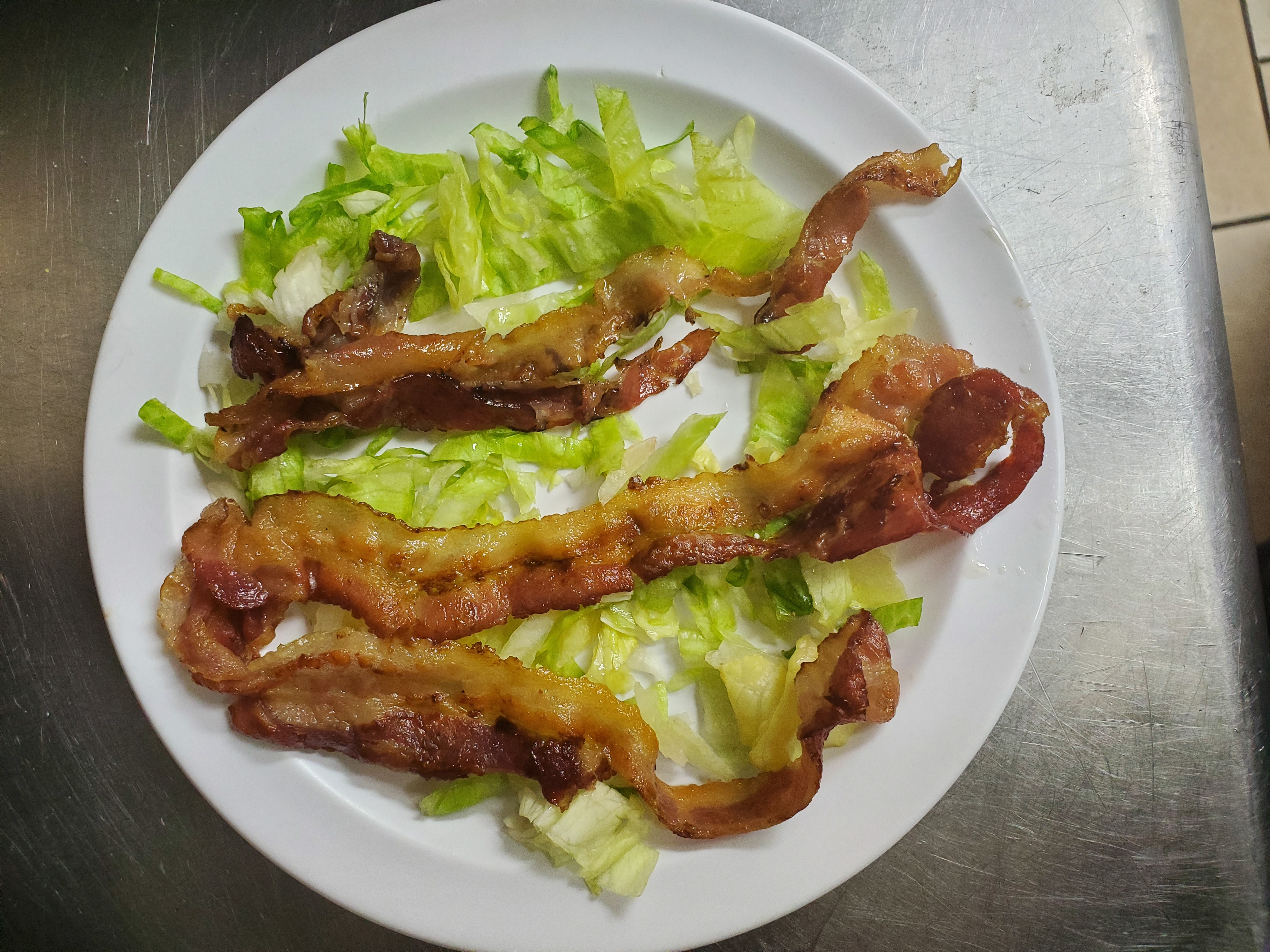 Order Side Order Bacon food online from Aminas Cafe store, Bronx on bringmethat.com