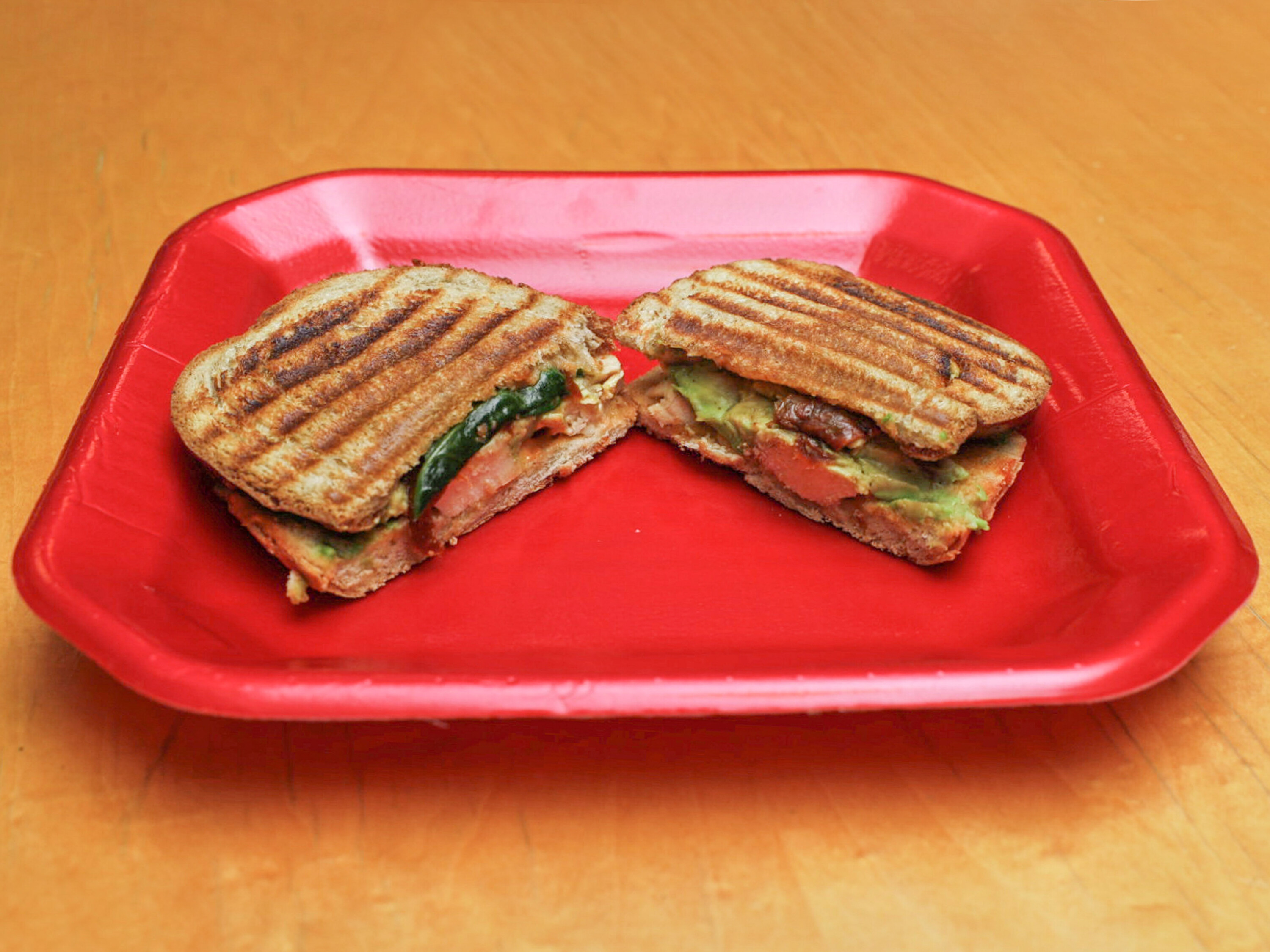 Order Chipotle Chicken Panini food online from Eveseats Cafe store, Ridgefield on bringmethat.com