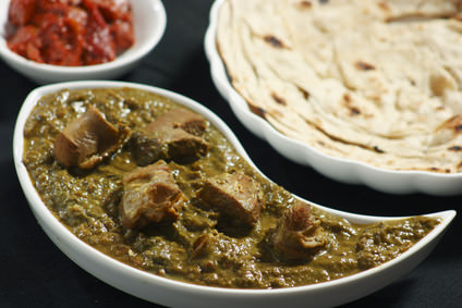 Order 39. Lamb Saag  food online from Sultan Indian Cuisine store, Lansdale on bringmethat.com