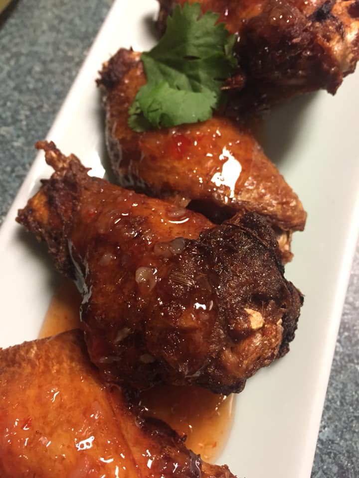 Order 8. Sticky Wings food online from Spicy Lime store, New Bedford on bringmethat.com