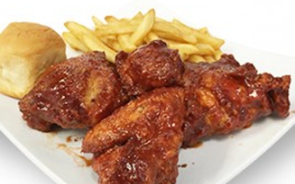 Order Whole Wings - 4 Pieces food online from Pizza Man store, Columbia on bringmethat.com