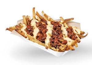 Order Brisket Chili Beer Cheese Fries - Limited Time food online from Dickey Barbecue Pit store, Pendleton on bringmethat.com