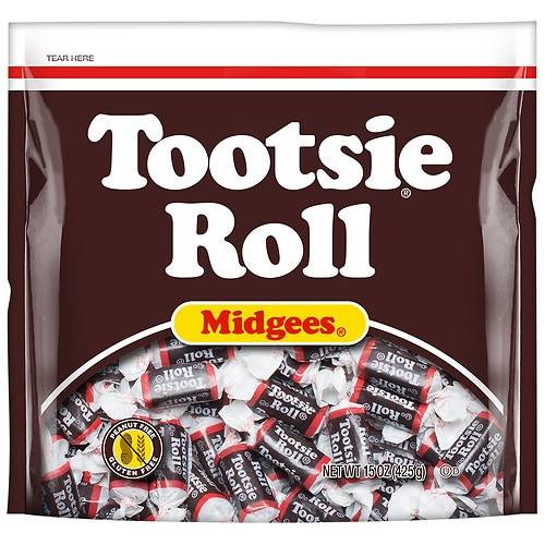 Order Tootsie Roll Halloween Midgees Chocolatety Chewy Candy - 15.0 oz food online from Walgreens store, Newark on bringmethat.com