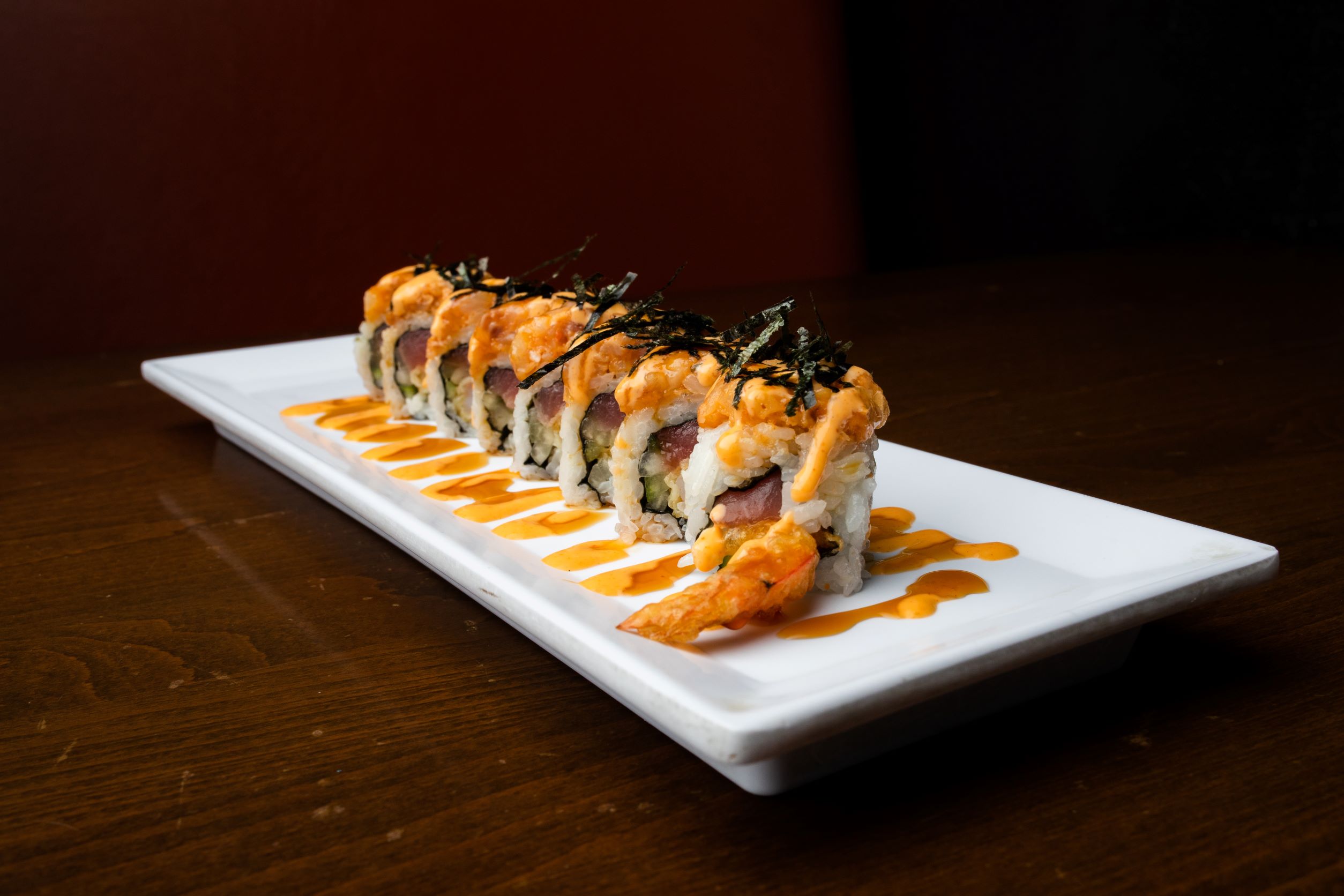 Order Crouching Tiger Roll* food online from Gangnam store, Tempe on bringmethat.com
