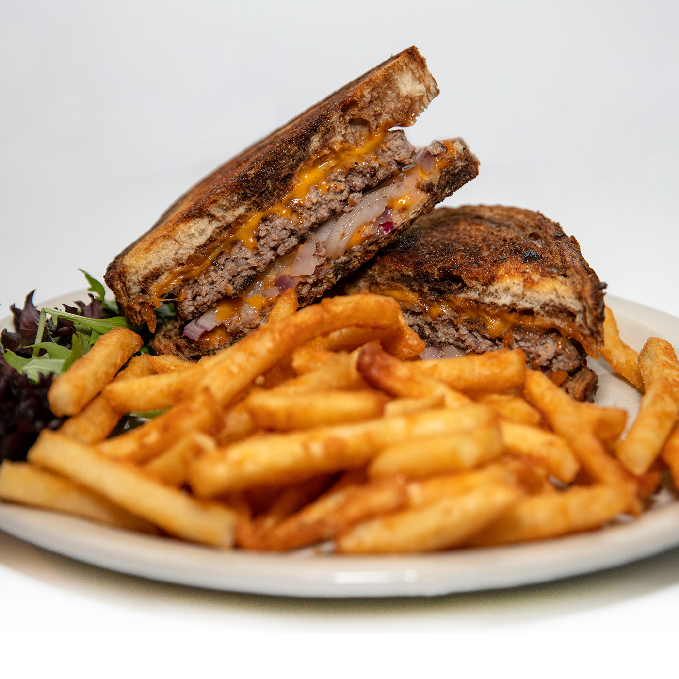 Order Patty Melt food online from The Lookout Bar & Grill store, Maple Grove on bringmethat.com