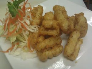 Order A6. Fried Tofu (7) เต้าฮู้ทอด food online from Amazing Thai Cuisine store, Broken Arrow on bringmethat.com