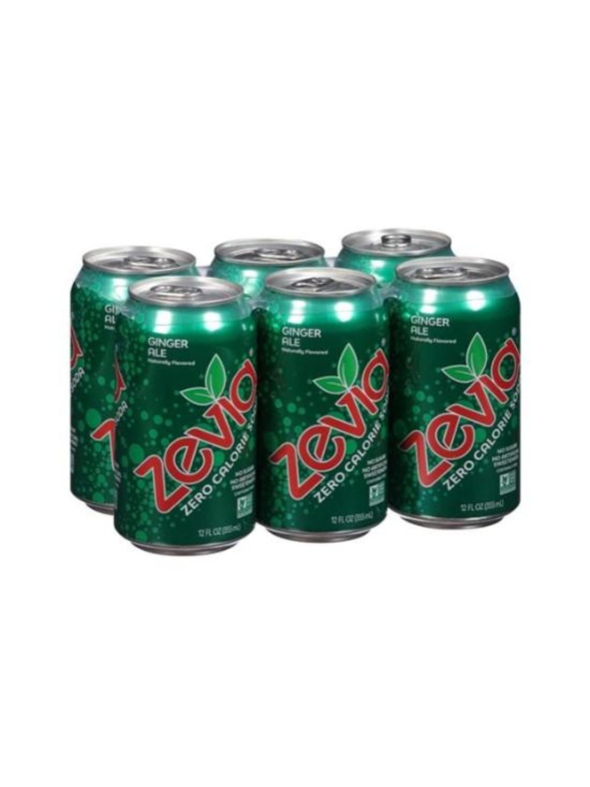 Order Zevia Soda Ginger Ale (12 oz x 6-pack) food online from Stock-Up Mart store, Minneapolis on bringmethat.com