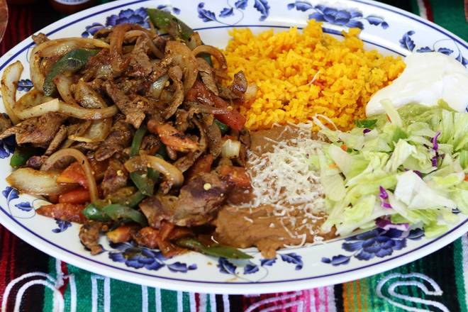 Order Beef Steak Ranchero food online from Tequila Taqueria store, Livermore on bringmethat.com