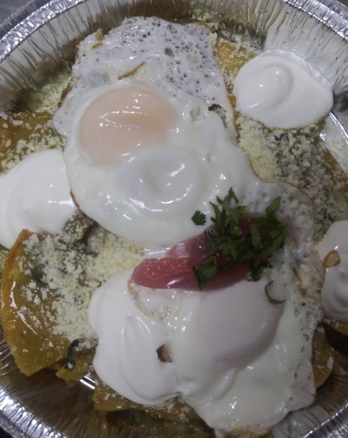 Order Chilaquiles  food online from El Paso Taqueria store, New York on bringmethat.com
