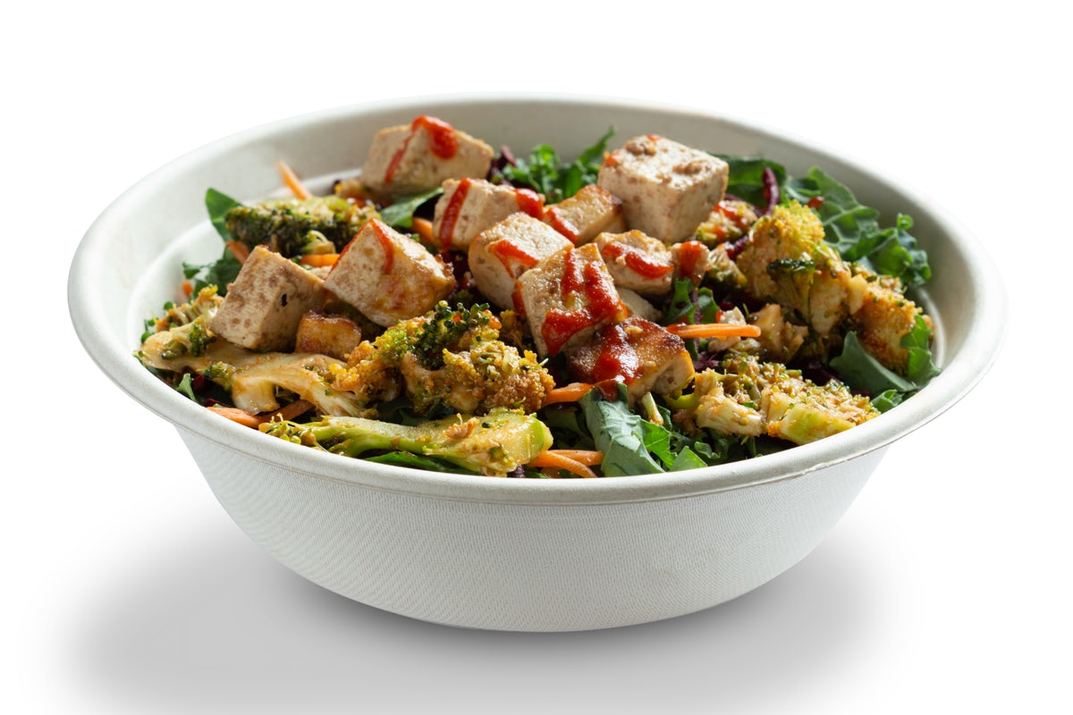 Order Sriracha Ginger Tofu & Ancient Grains food online from Corelife Eatery store, Lexington on bringmethat.com