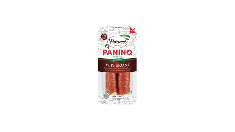 Order Fiorucci Pepperoni Wrapped Mozzarella Cheese Panino food online from Route 7 Food Mart store, Norwalk on bringmethat.com