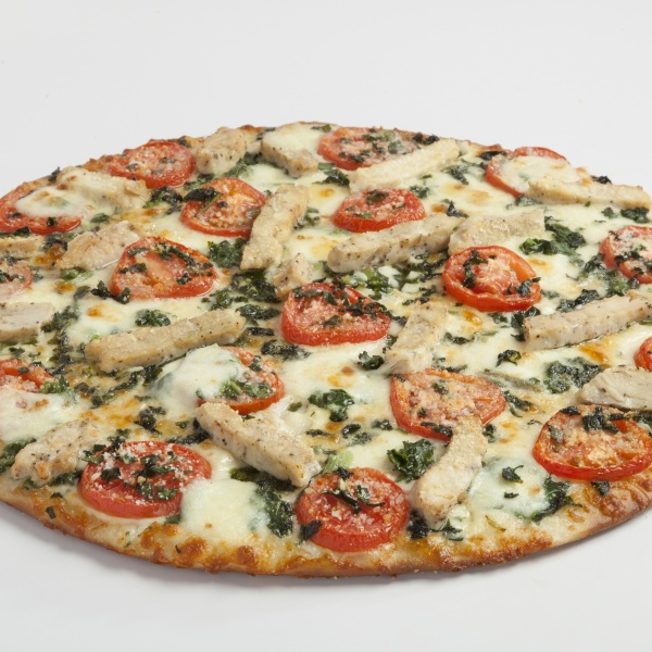 Order Chicken Spinach Mozzarella Pizza food online from Donatos Pizza store, Huntsville on bringmethat.com