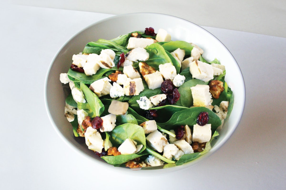 Order Side Classic Spinach Salad food online from Pieology store, Bakersfield on bringmethat.com