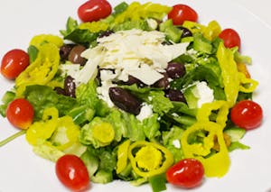 Order Greek Salad (580 cal) food online from Rosati's Pizza store, Chicago on bringmethat.com