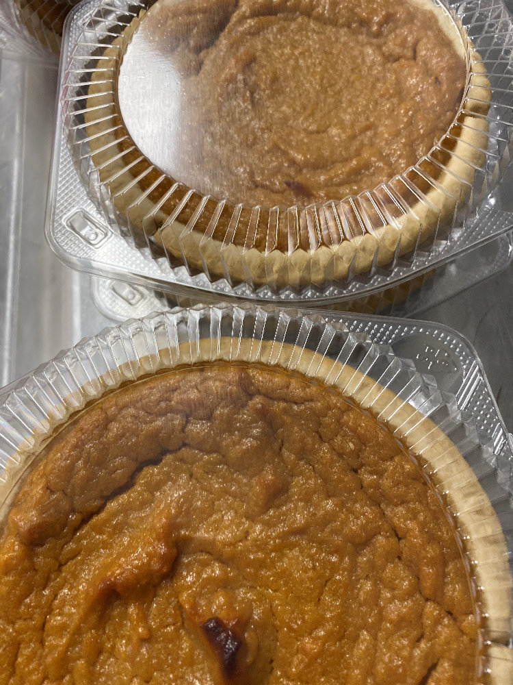 Order 9" Fresh Baked Sweet Potato Pie food online from Sweet Confections Cakes store, Harrisburg on bringmethat.com