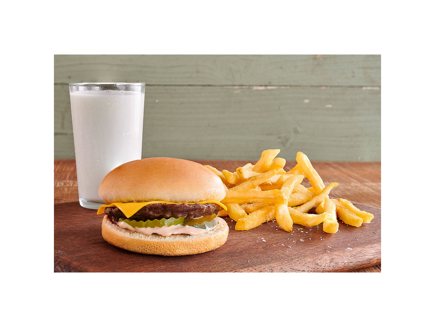 Order Kid's Meal Cheeseburger food online from Farmer Boys store, Walnut on bringmethat.com