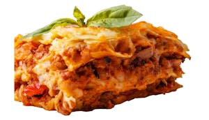 Order Lasagna Bolognese w/Marinara & Focacia food online from Milano Cafe & Deli store, Burbank on bringmethat.com