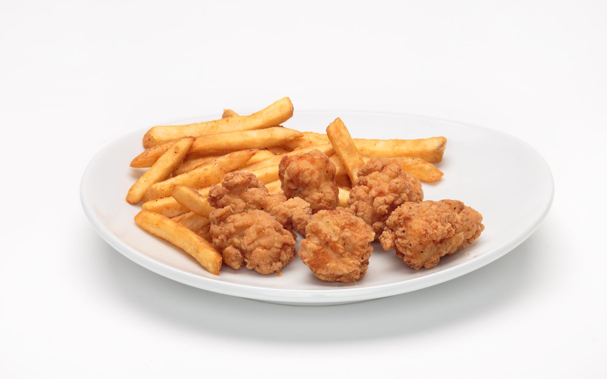 Order Kid's Popcorn Chicken - Kids food online from Oggi Sports | Brewhouse | Pizza store, Mission Viejo on bringmethat.com