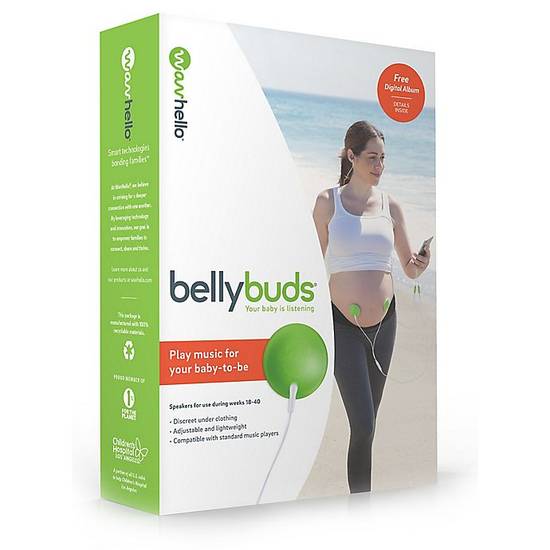 Order Bellybuds® by WavHello Baby-Bump Sound System food online from Bed Bath & Beyond store, Lancaster on bringmethat.com