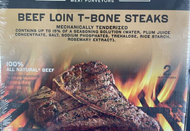Order Beef T Bone Steak food online from Happy Food Mart store, Atlanta on bringmethat.com