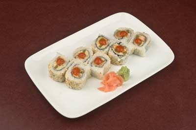 Order ROOSTER ROLL food online from Sushi Zushi store, Austin on bringmethat.com