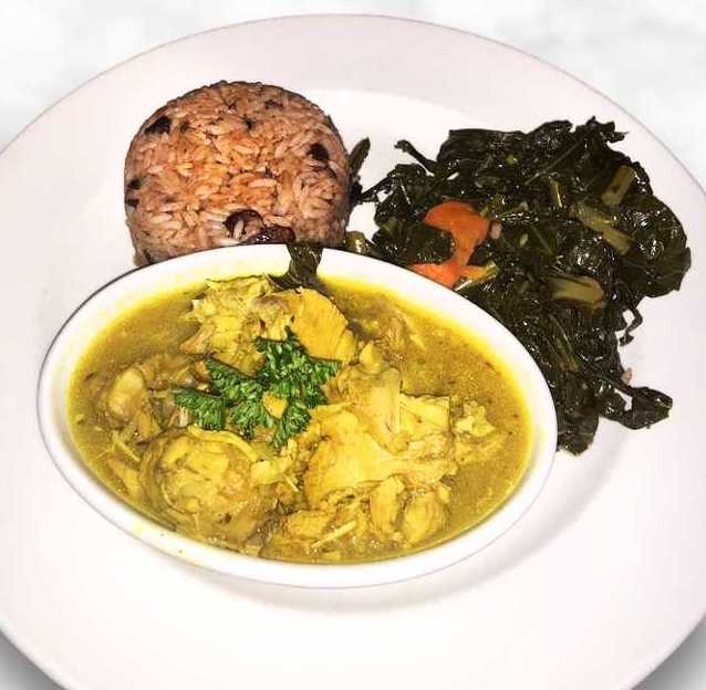 Order Curried Chicken food online from Negril Atl store, Atlanta on bringmethat.com